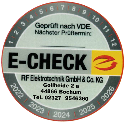 E-Check Siegel